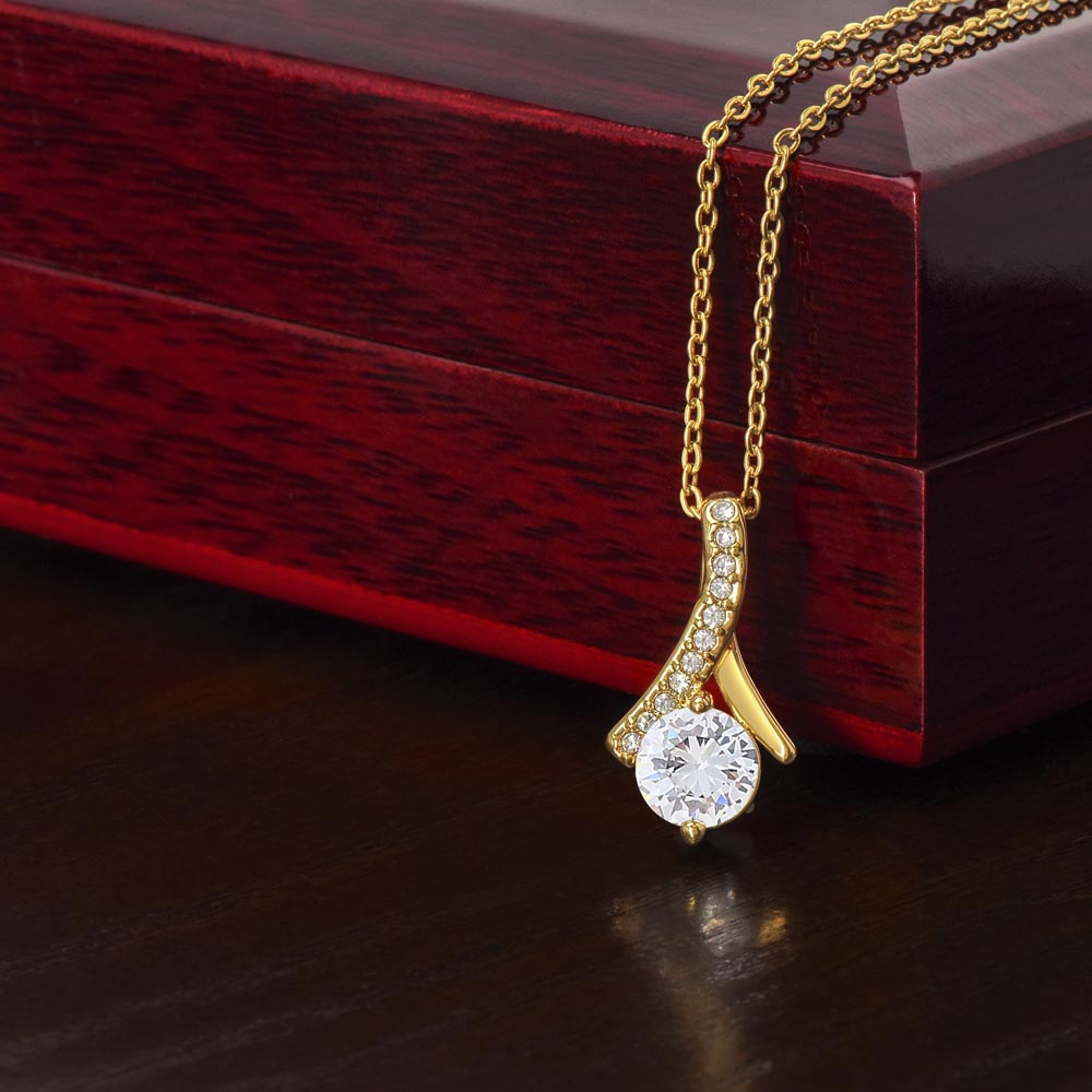 Collier Beauté Envoûtante - Carte Personnalisé
