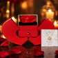 Coffret Deluxe Rose Éternelle & Collier personnalisé