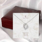 Collier Amour Insatiable - Carte Personnalisé