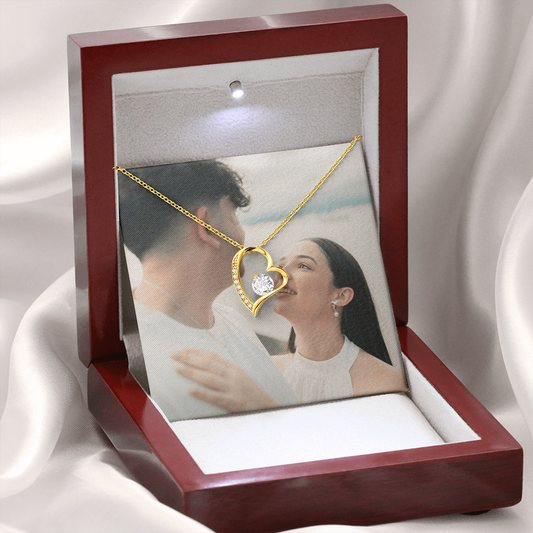 Collier Chic - Amour intemporel - photo personnalisée