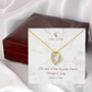 Collier Amour Insatiable - Carte personnalisée
