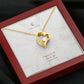 Collier Amour Insatiable - Carte Personnalisé