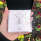 Collier Chic Élégance - Carte personnalisée
