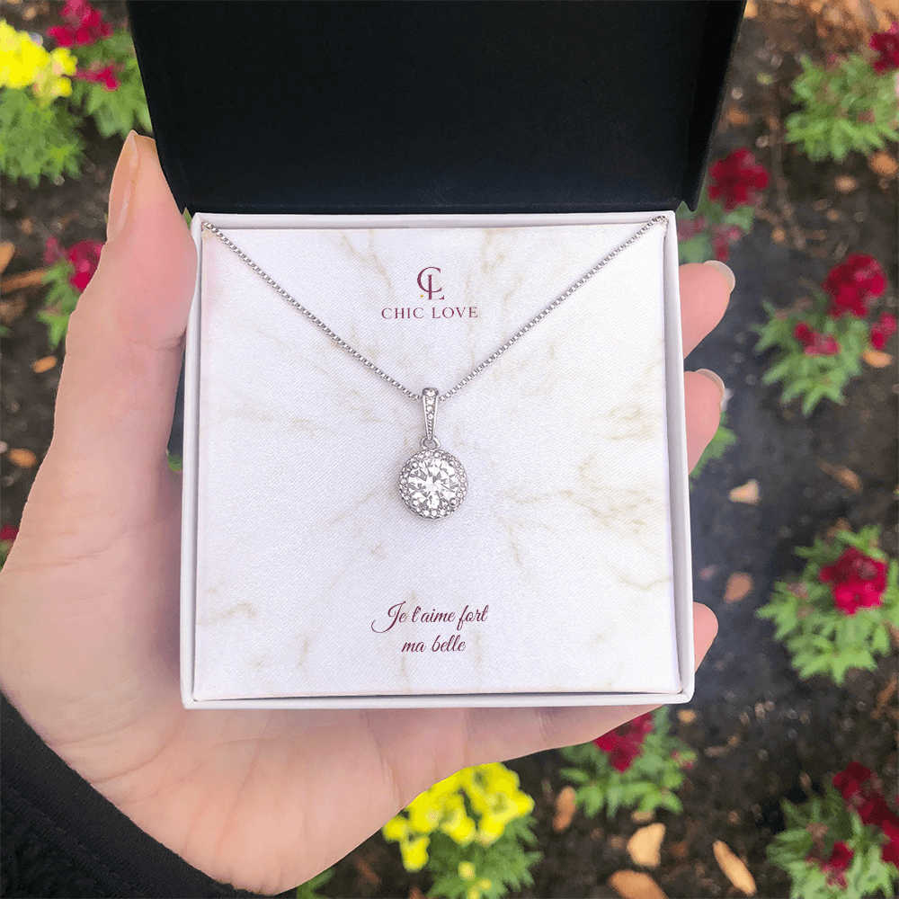 Collier Chic Élégance - Carte personnalisée
