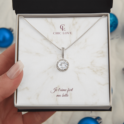 Collier Chic Élégance - Carte personnalisée