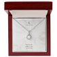 Collier Élégance - Carte personnalisée