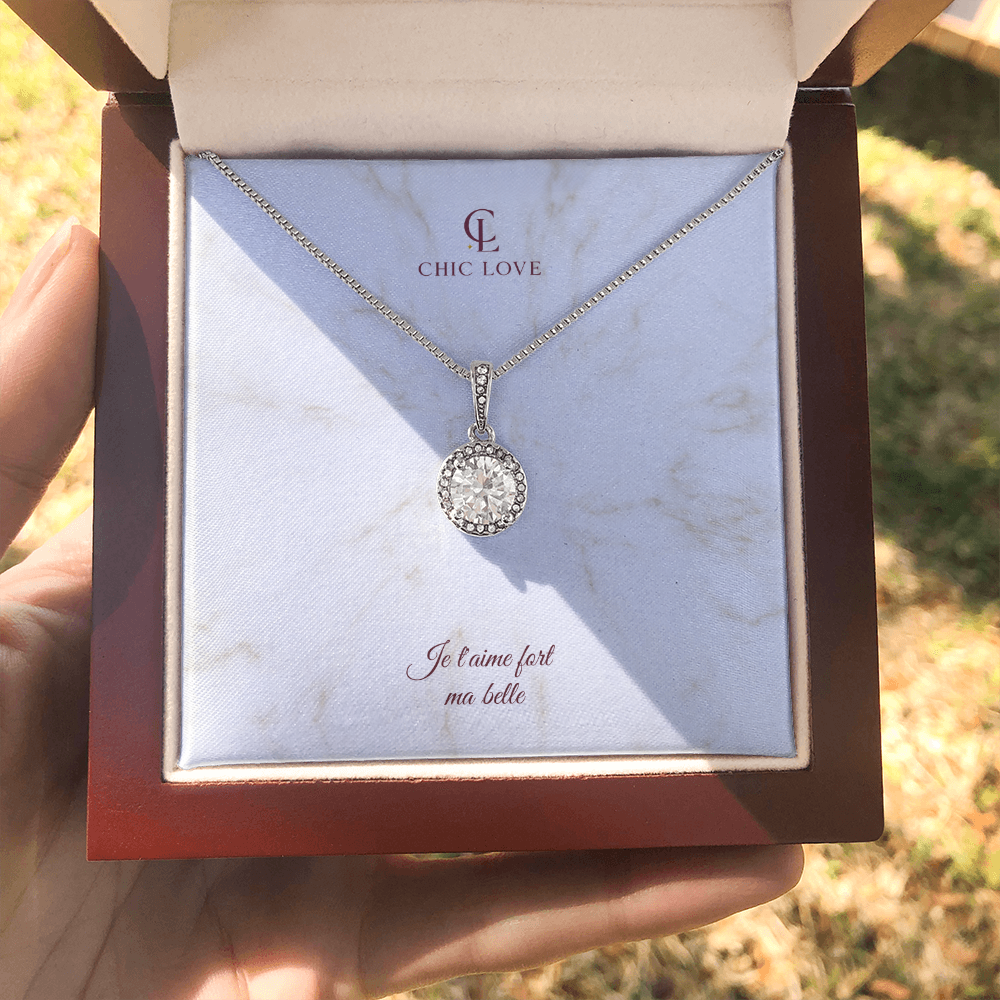 Collier Chic Élégance - Carte personnalisée