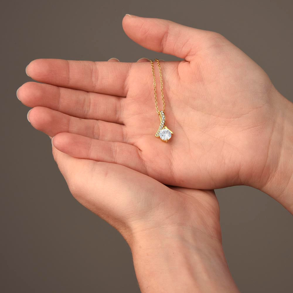 Collier Beauté Envoûtante - Carte Personnalisé