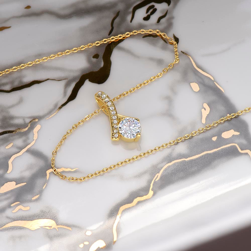 Collier Beauté Envoûtante - Carte Personnalisé