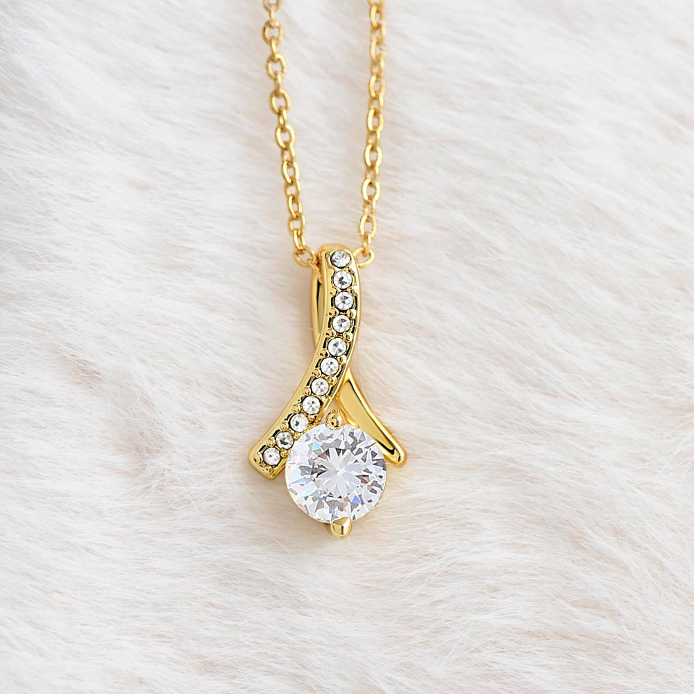 Collier Beauté Envoûtante - Carte personnalisée