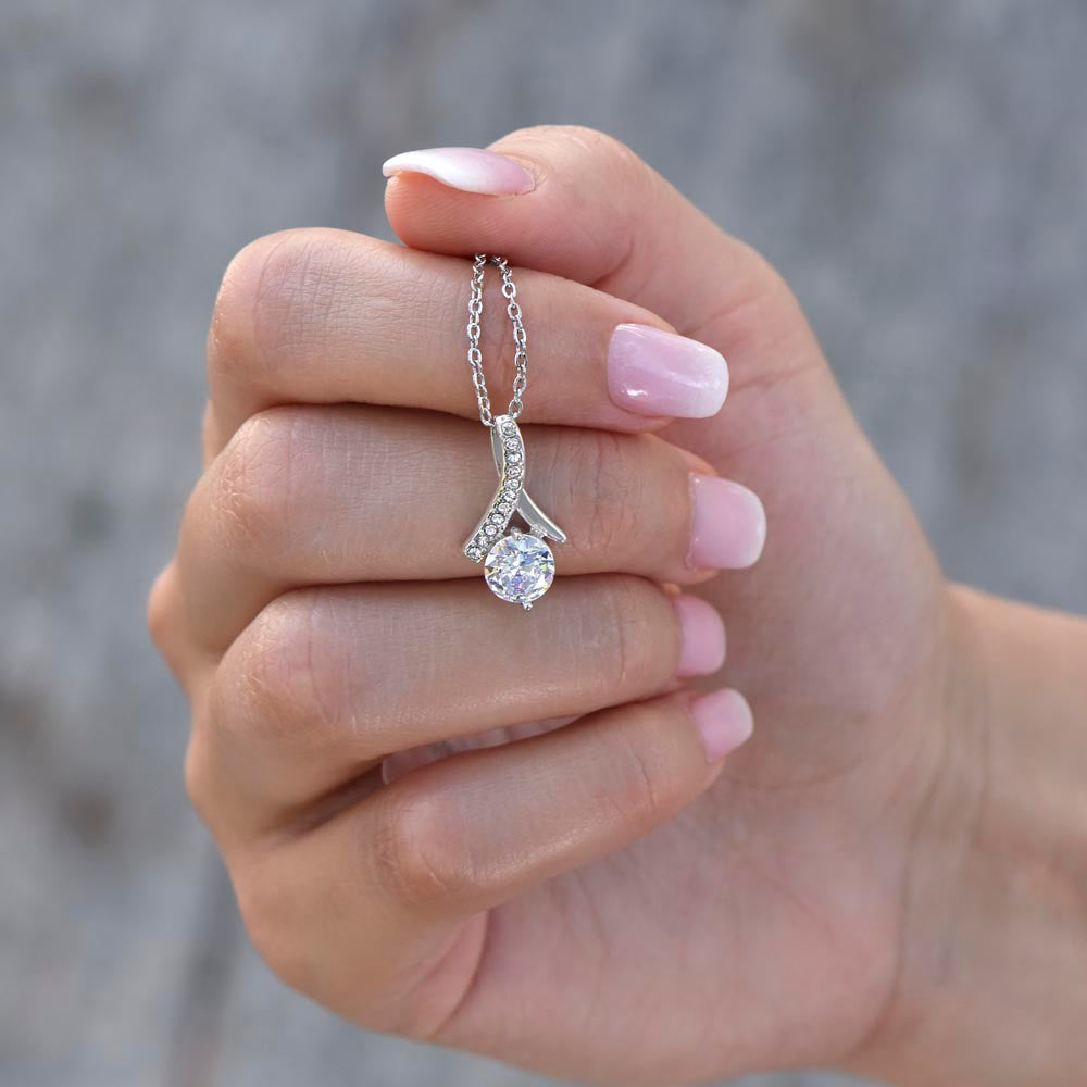 Collier Beauté Envoûtante - Carte Personnalisé
