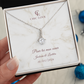 Collier Beauté Envoûtante - Carte personnalisée