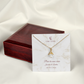 Collier Beauté Envoûtante - Carte personnalisée