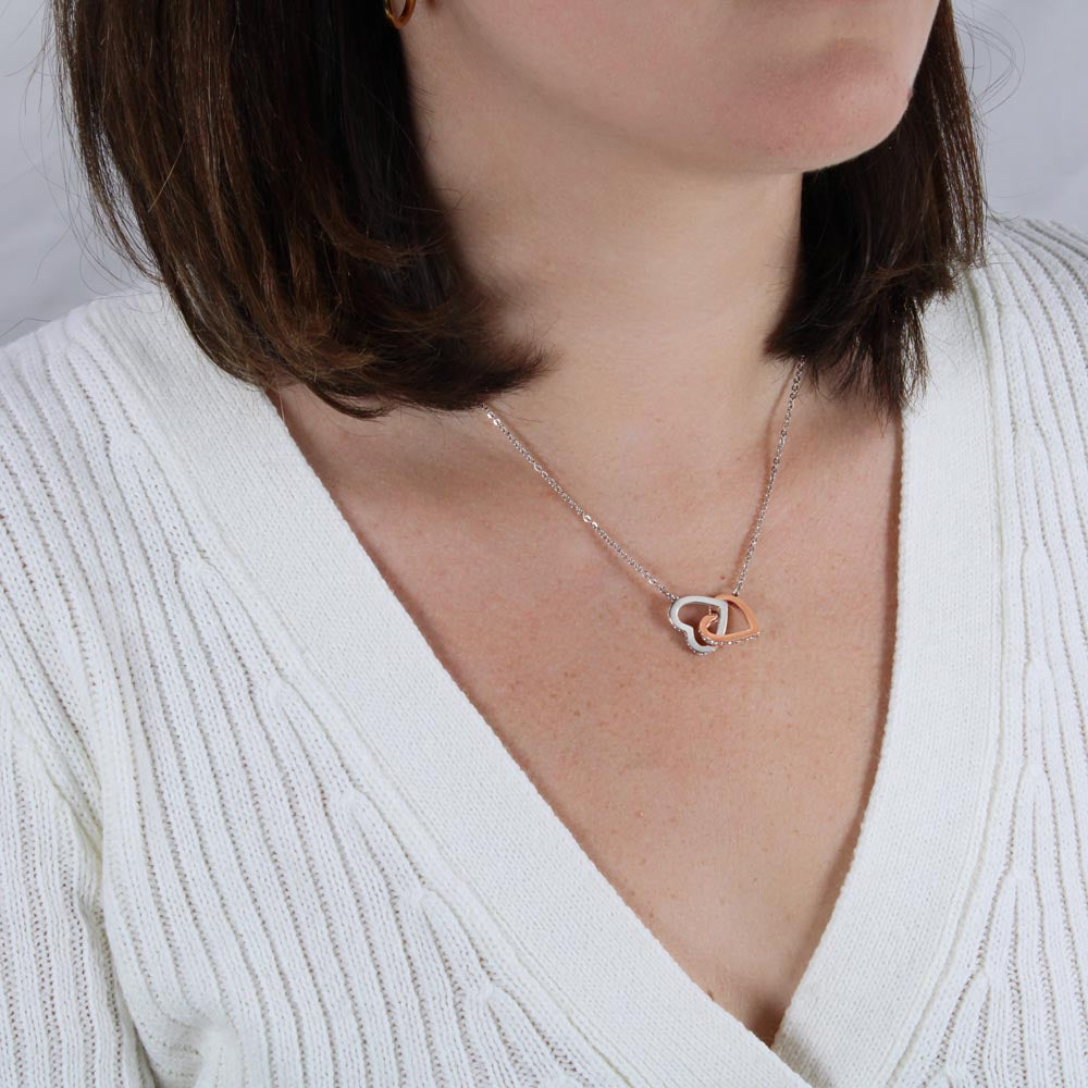 Collier Amour intemporel - Carte personnalisé