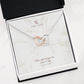 Collier Amour intemporel - Carte Personnalisé