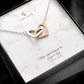 Collier Amour intemporel - Carte Personnalisé