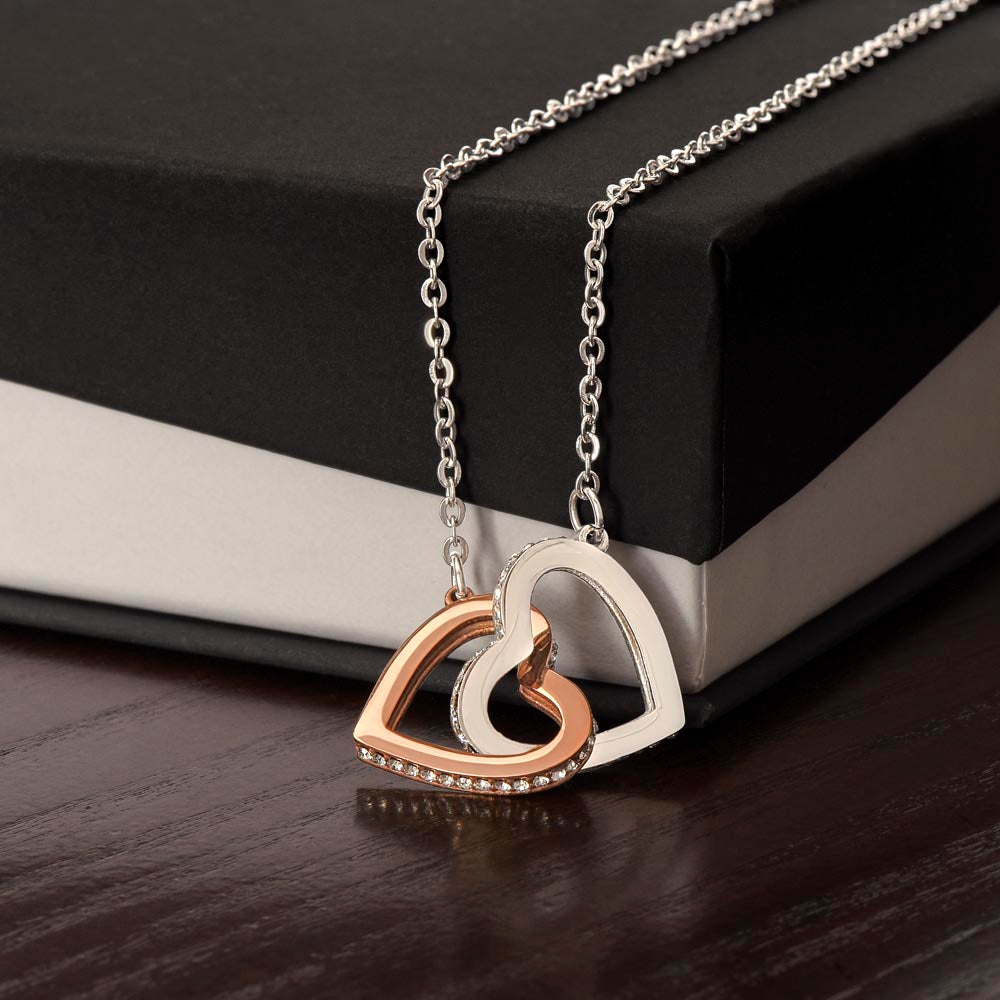 Collier Amour intemporel - Carte Personnalisé