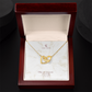 Collier Amour intemporel - Carte Personnalisé