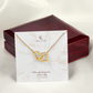 Collier Amour intemporel - Carte Personnalisé