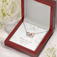 Collier Amour intemporel - Carte personnalisé