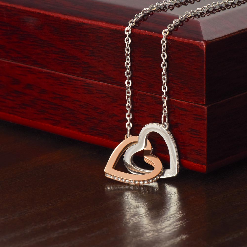 Collier Amour intemporel - Carte Personnalisé
