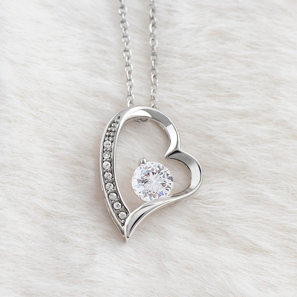 Collier Amour Insatiable - Carte personnalisée