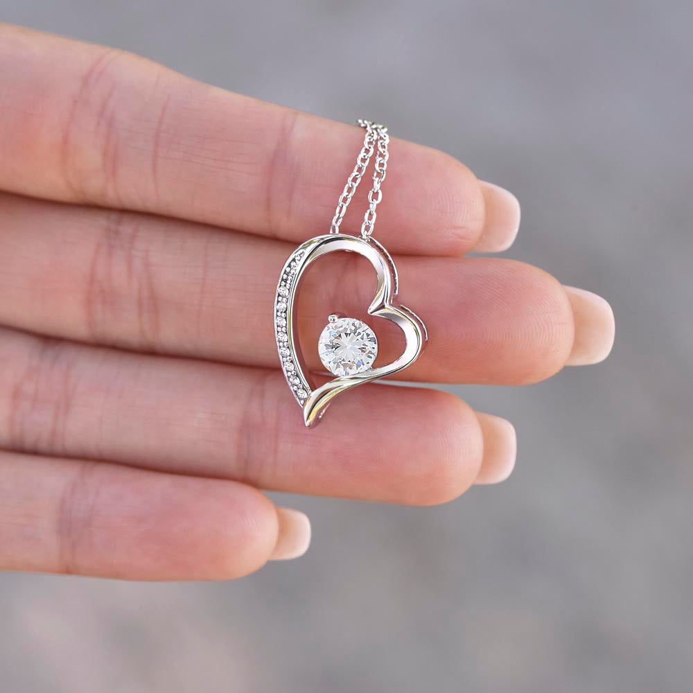 Collier Amour Insatiable - Carte personnalisée