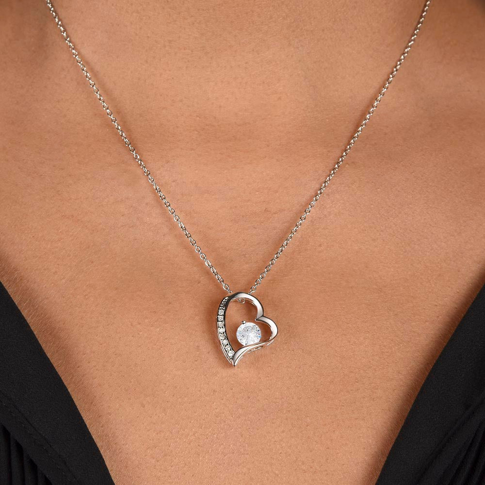 Collier Amour Insatiable - Carte personnalisée