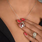Collier Amour Insatiable - Carte personnalisée