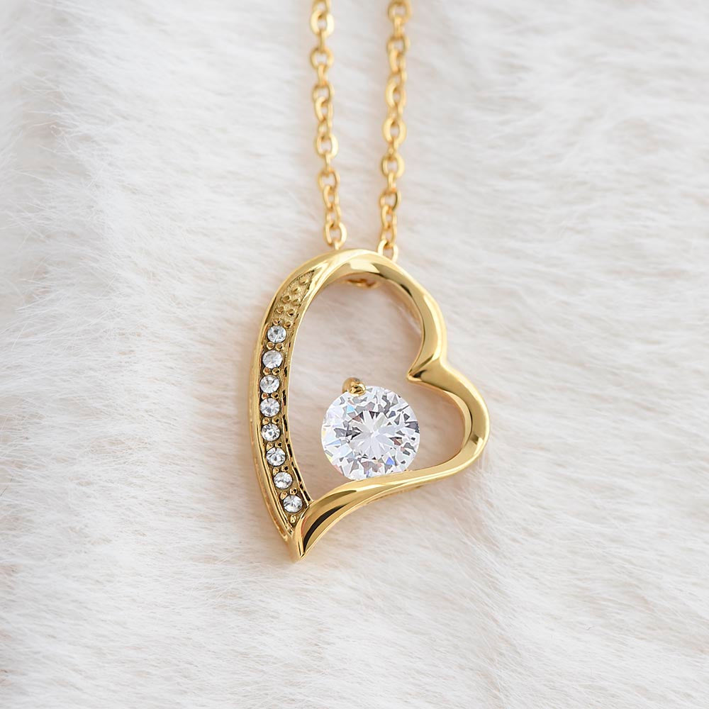 Collier Amour Insatiable - Carte personnalisée