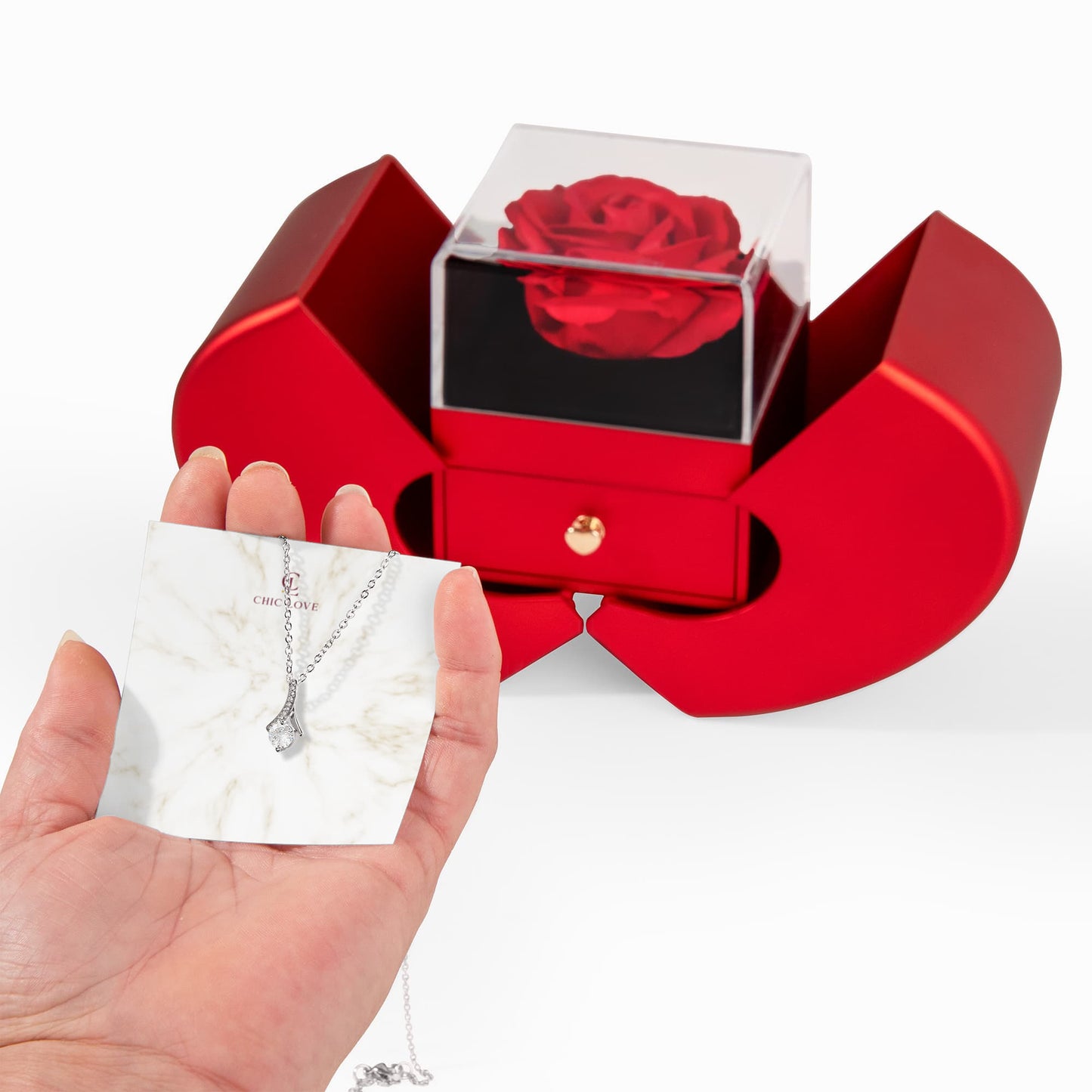 Coffret Rose éternelle