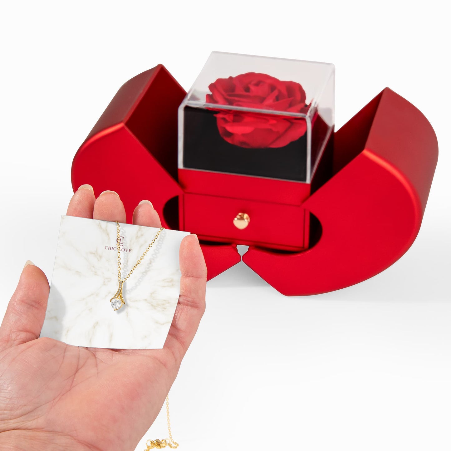 Coffret Rose éternelle